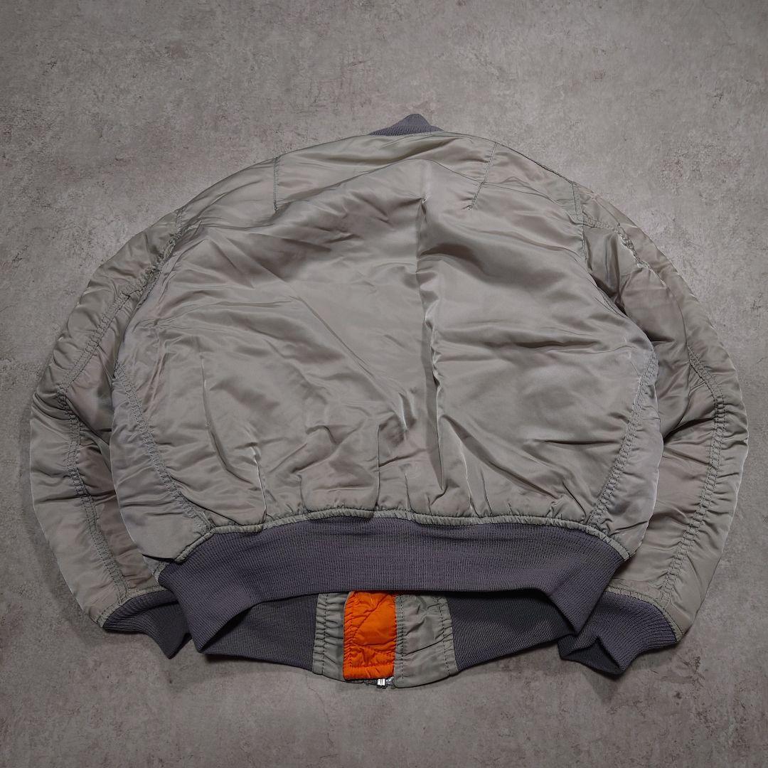 80s 90s ALPHA INDUSTRIES MA-1 USA製 L