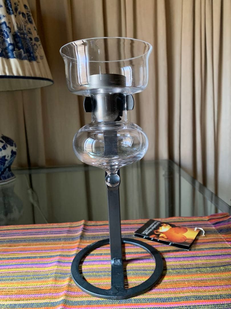 ボダスミド社　ビンテージキャンドルスタンド ・バーティル・ヴァリーン作・花器に！