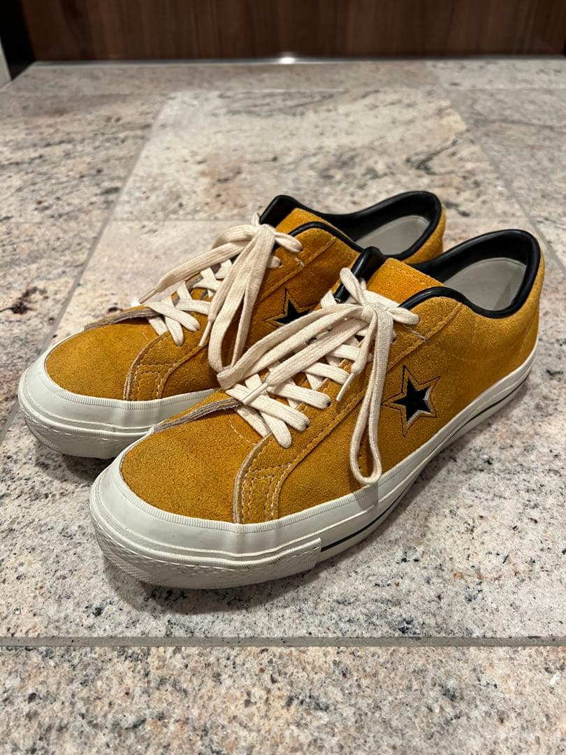 超美品CONVERSE ワンスター タイムライン GOLD US9 日本製