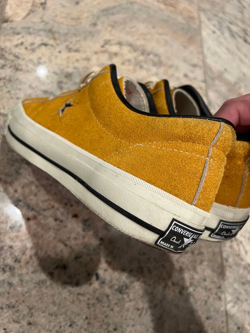 超美品CONVERSE ワンスター タイムライン GOLD US9 日本製