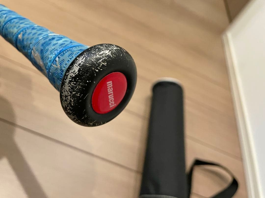 さっこMarucci ワニクラッシャー スピード 軟式用 赤 83センチ