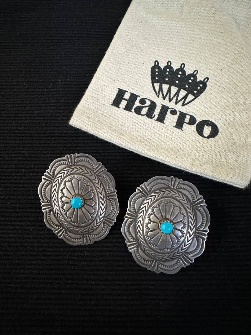 Harpo アルポ　インディアンジュエリー シルバーピアス