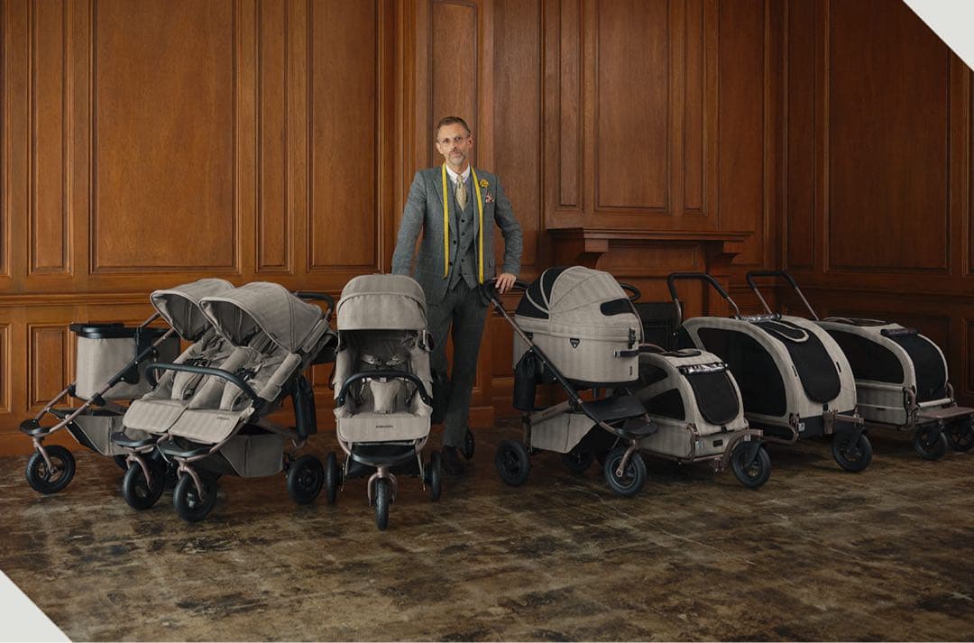 エアバギーAIRBUGGYココプレミア フロムバース グレイツイード ベビーカー