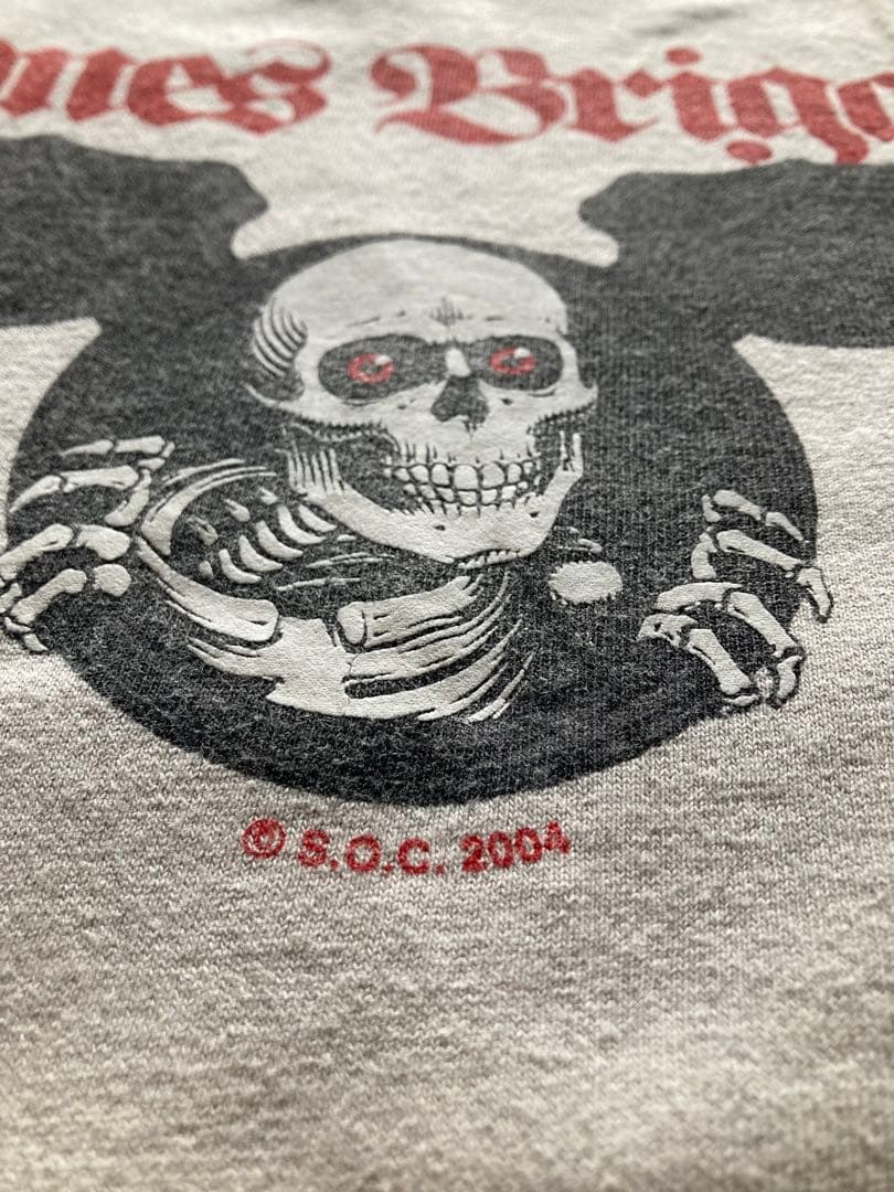 パウエルPowell peralta ボーンズ ロンtリッパー　ロングスリーブ