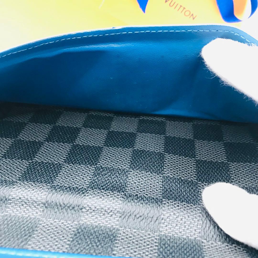 ルイヴィトン✨ダミエ グラフィット ジッピーウォレット ヴェルティカル 長財布