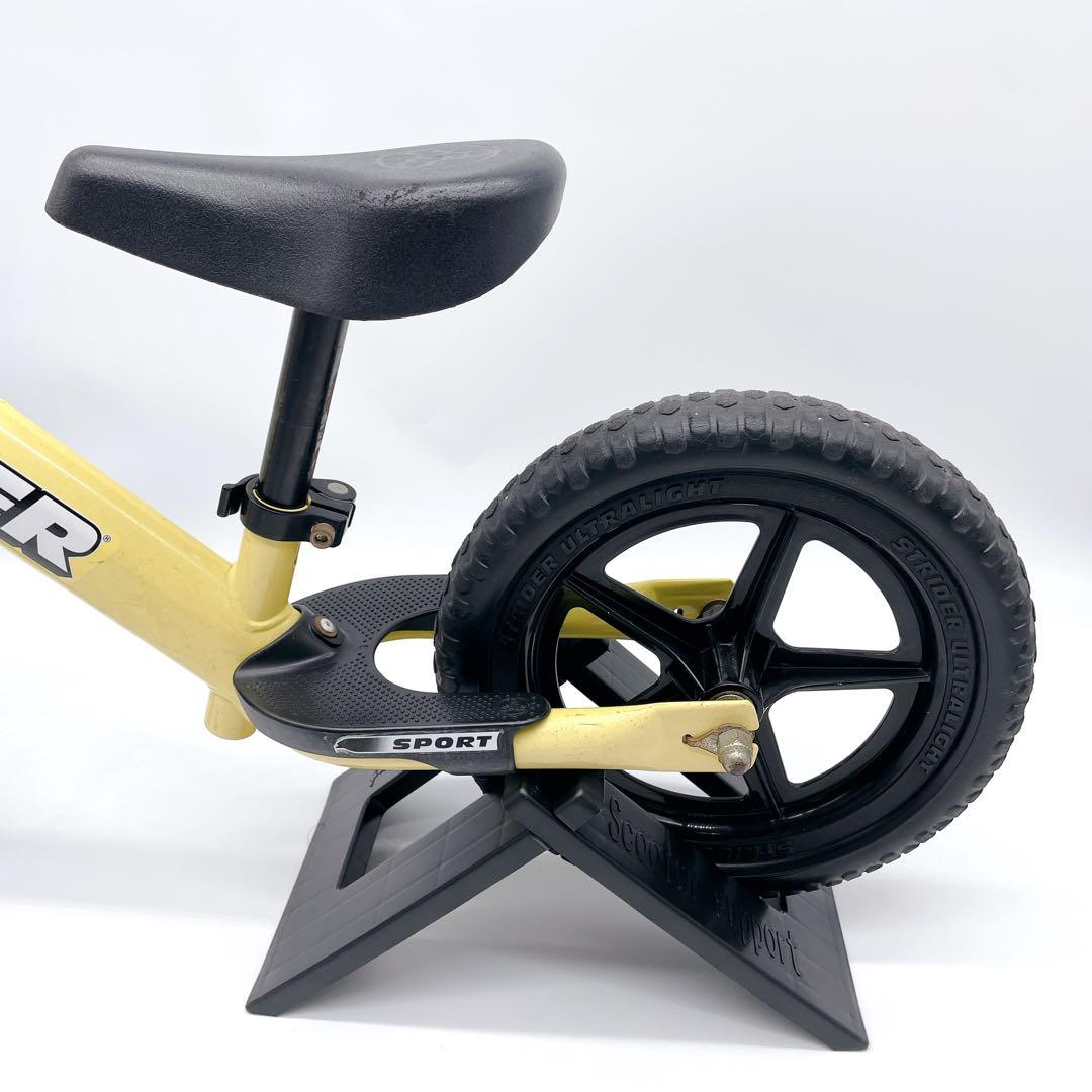 ✨美品✨　STRIDER 12インチ SPORT イエロー　スタンド付　付属品