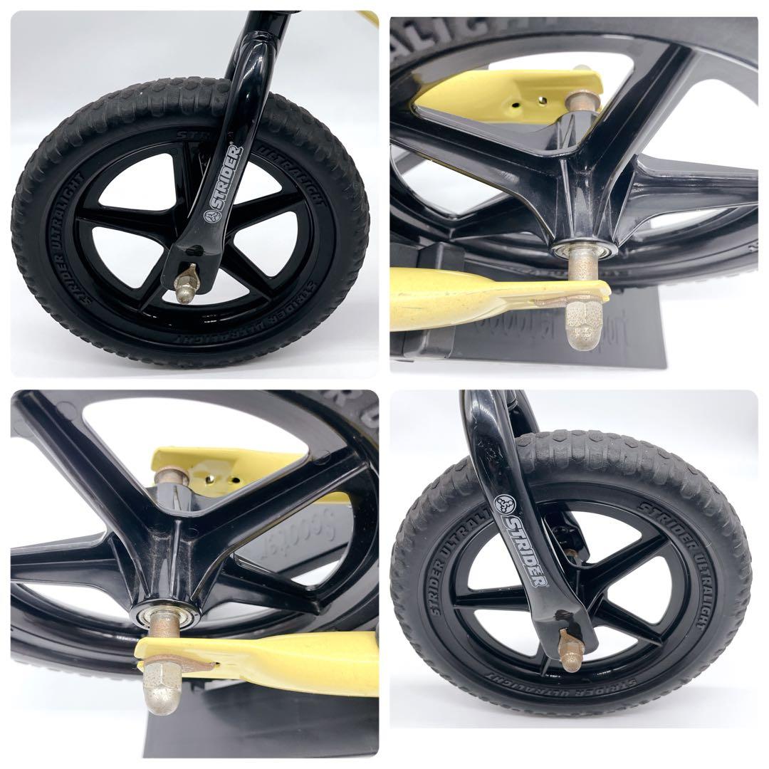 ✨美品✨　STRIDER 12インチ SPORT イエロー　スタンド付　付属品