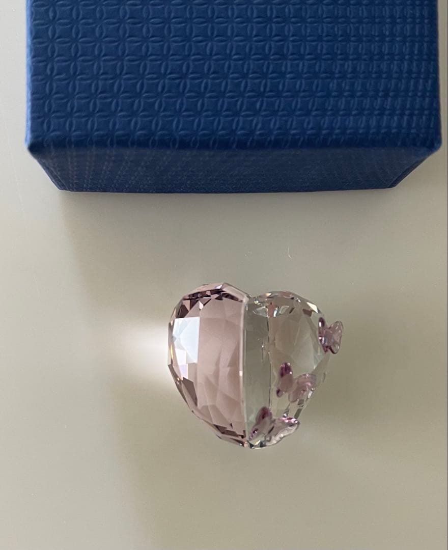 スワロフスキー　置物　ハート　Love Heart