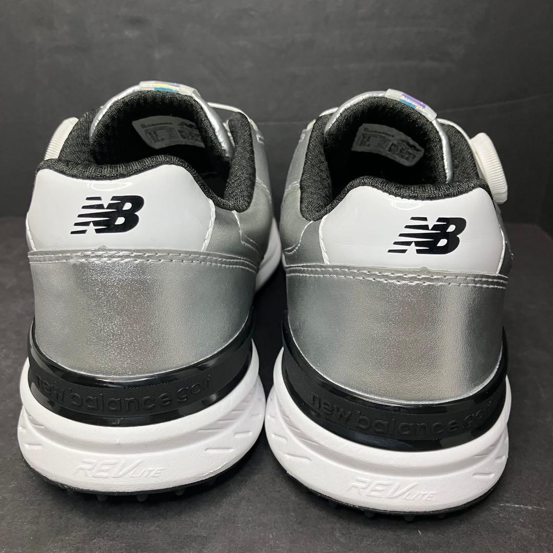 ニューバランス　ゴルフシューズ　996 スパイクレス　シルバー 未使用品