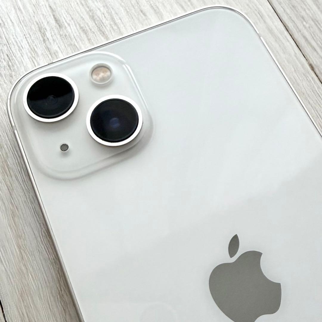 【美品】iPhone13 本体 スターライト・白・SIMフリー・256GB・箱無