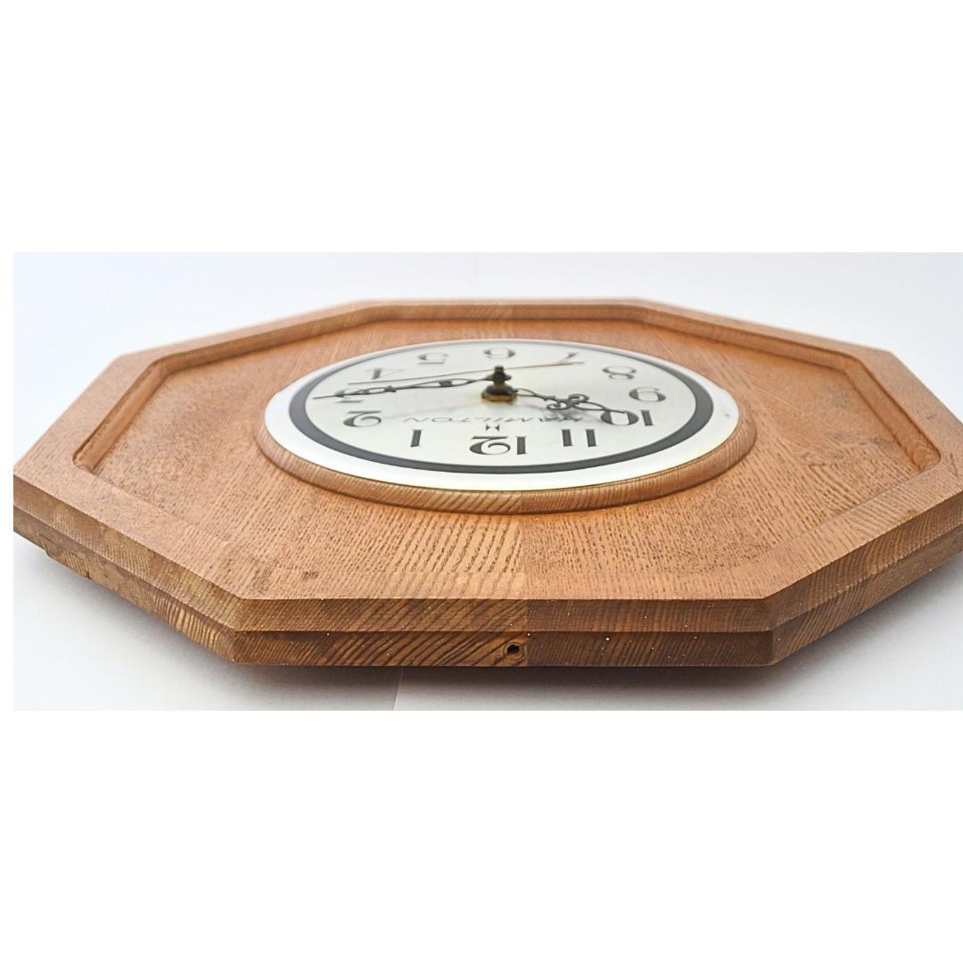 80's【希少】HAMILTON ハミルトン ビンテージ 掛け時計 日本製