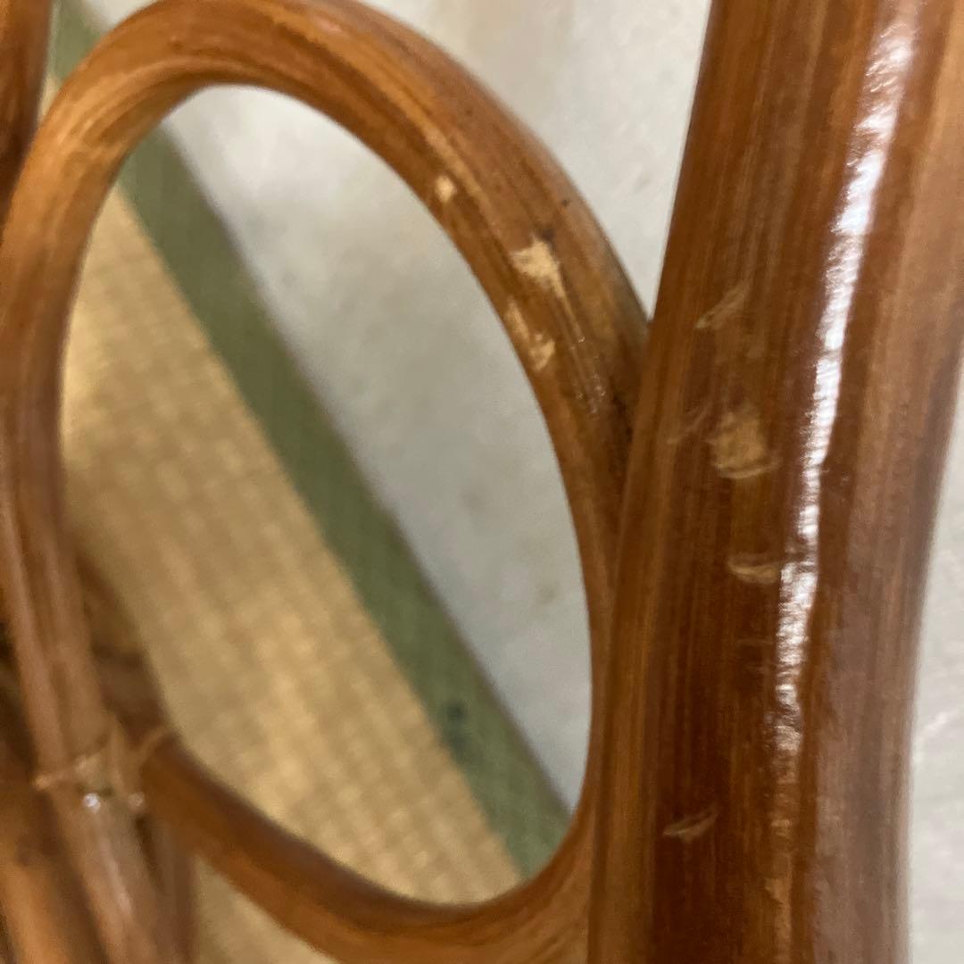 たのメル便　ラタン家具　高座椅子　籐座椅子