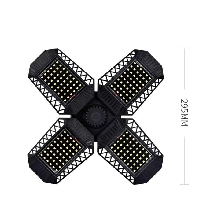 4セット 4羽 LED ガレージライト 80W E26 照明 倉庫ライト