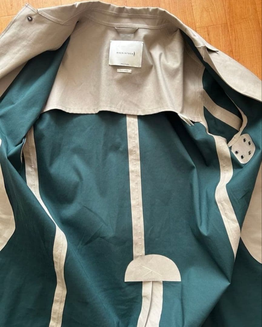 MACKINTOSH マッキントッシュ ゴム引き ステンカラーコート