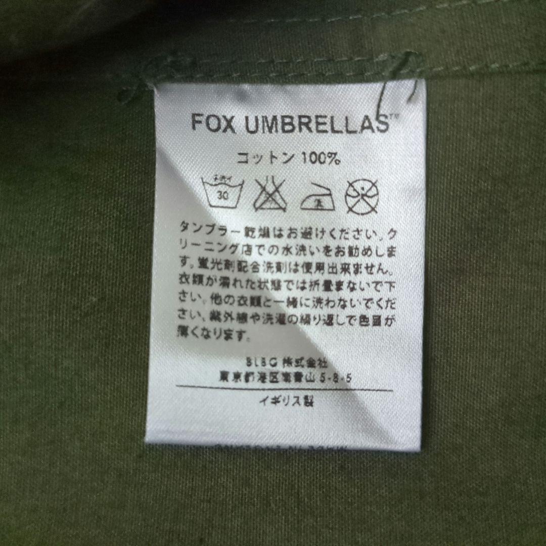 【未使用・タグ付】フォックスアンブレラズ　イギリス製 　ステンカラーコート