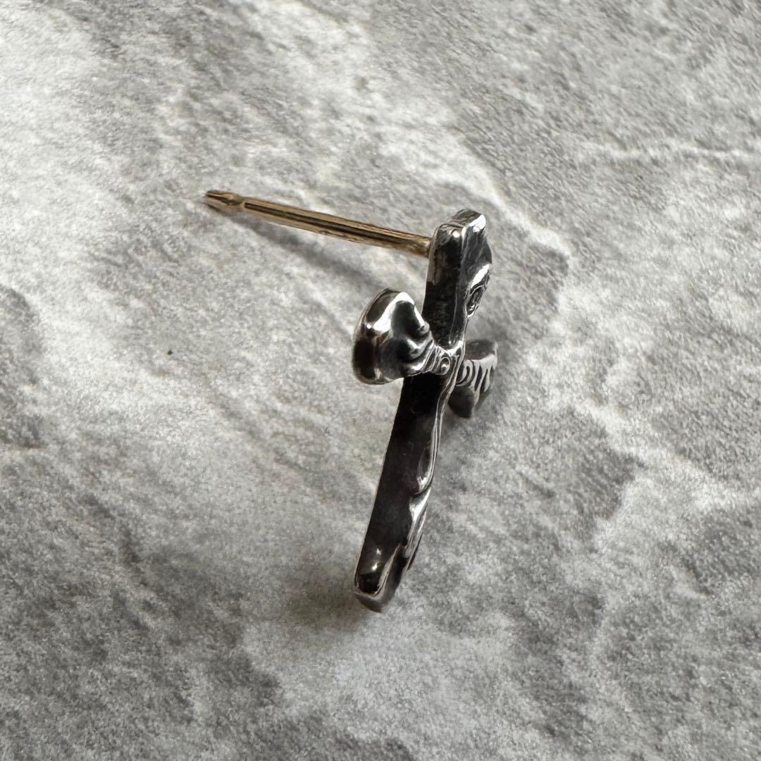 ⭐︎破格【激レア】ロンワンズ スプレッドイーグル イヤリング ピアス シルバー