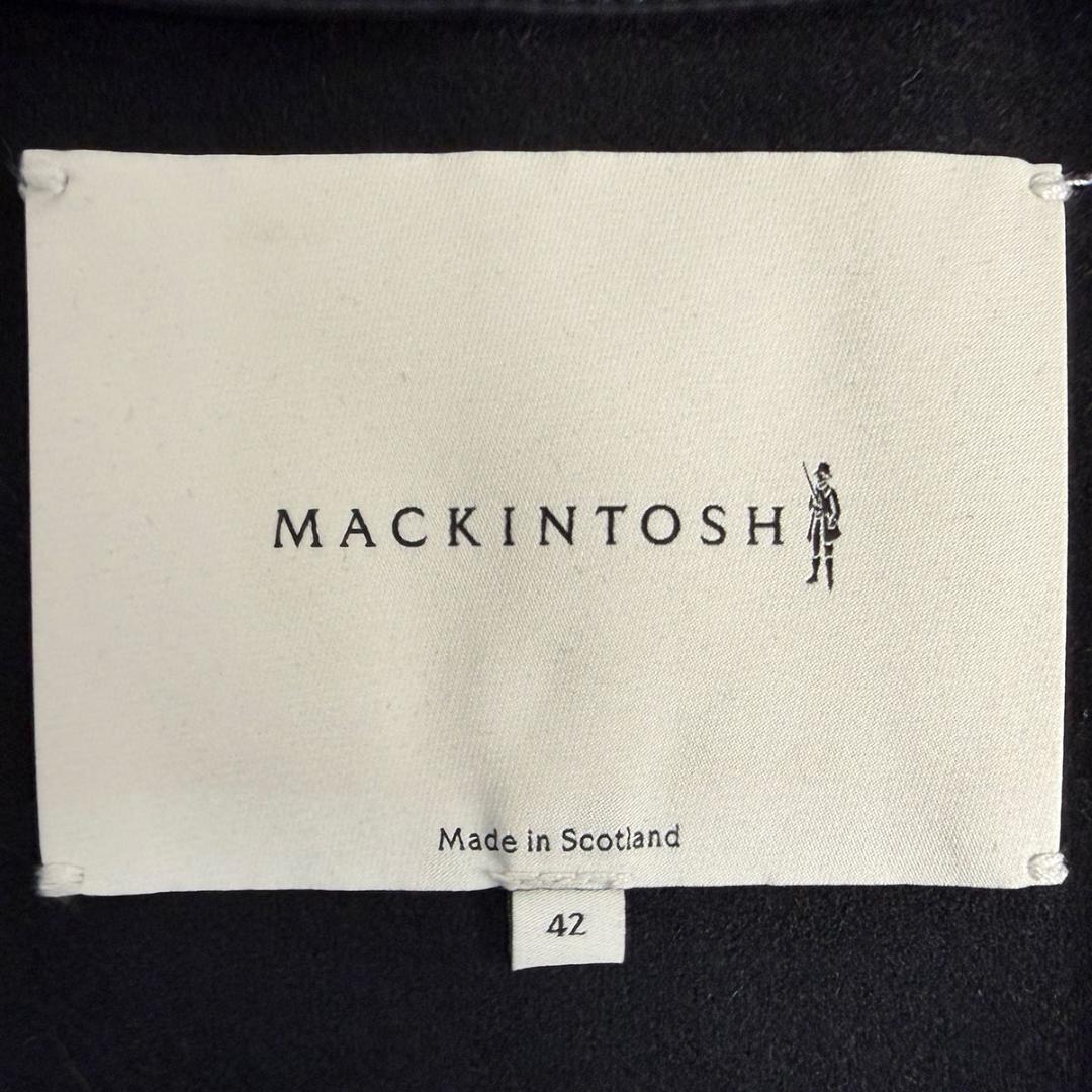 J6315美品マッキントッシュ ダンケルドゴム引きライナーバルマカーンコート42