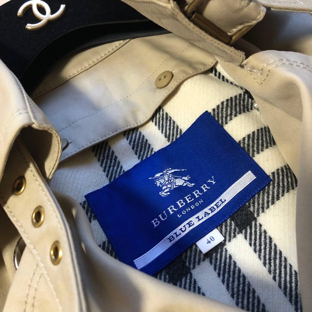 ☆coco☆極美品♡バーバリーブルーレーベル　ライナー付き　トレンチ