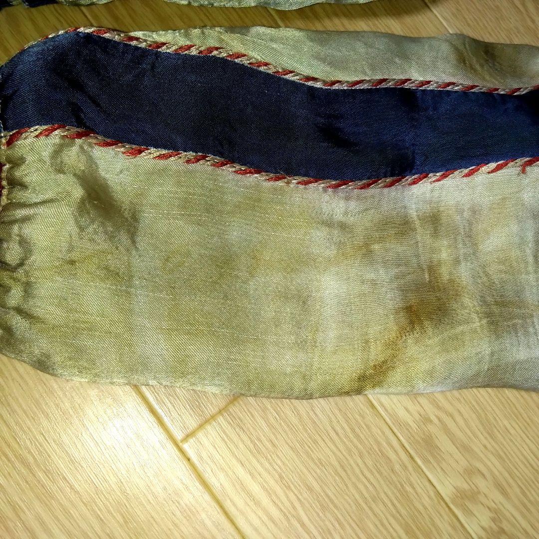 ✨*中様 50s 　リバーシブルスーベニアスカジャン 青色 サテン　JAPANm