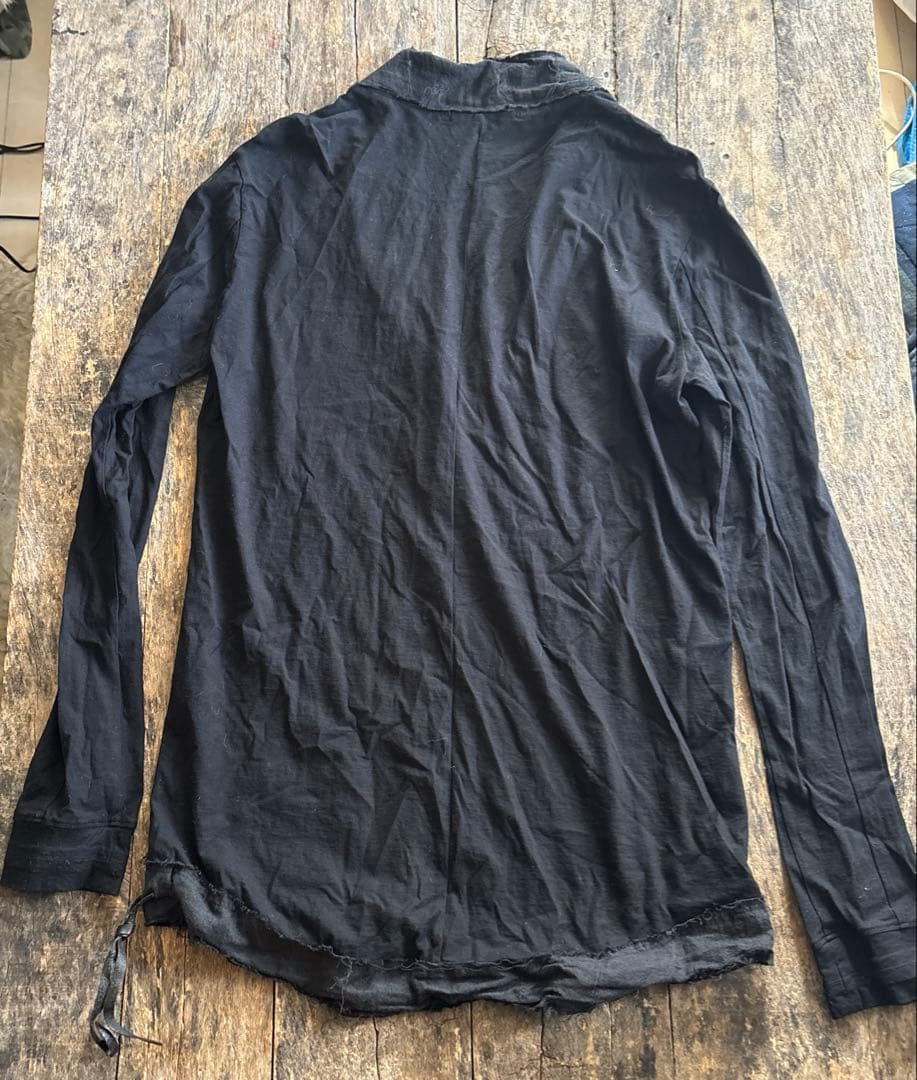 SADDAM TEISSY 2種　ラミー　カーディガン　カットソー　ブラック