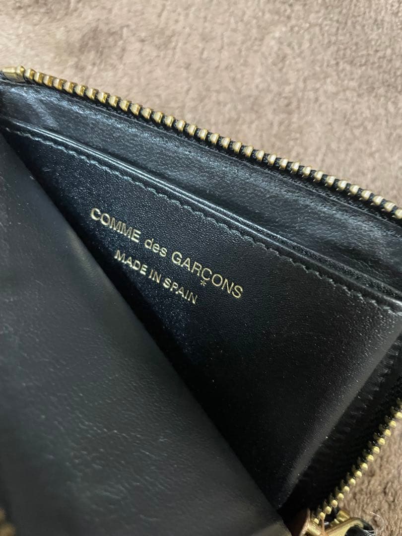 COMME des GARÇONS L字財布 ブラック