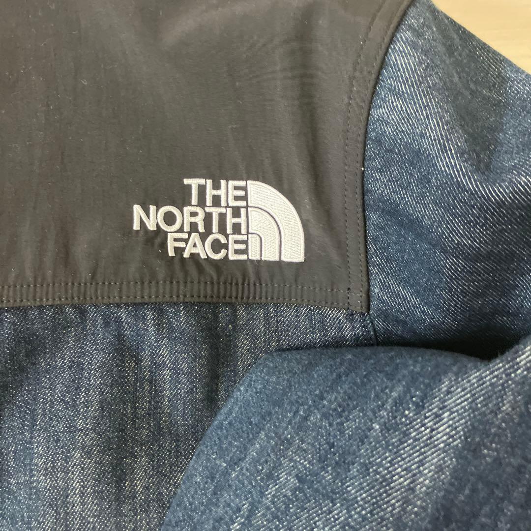 シュプリーム ノースフェイス デニムジャケット マウンテンパーカー
