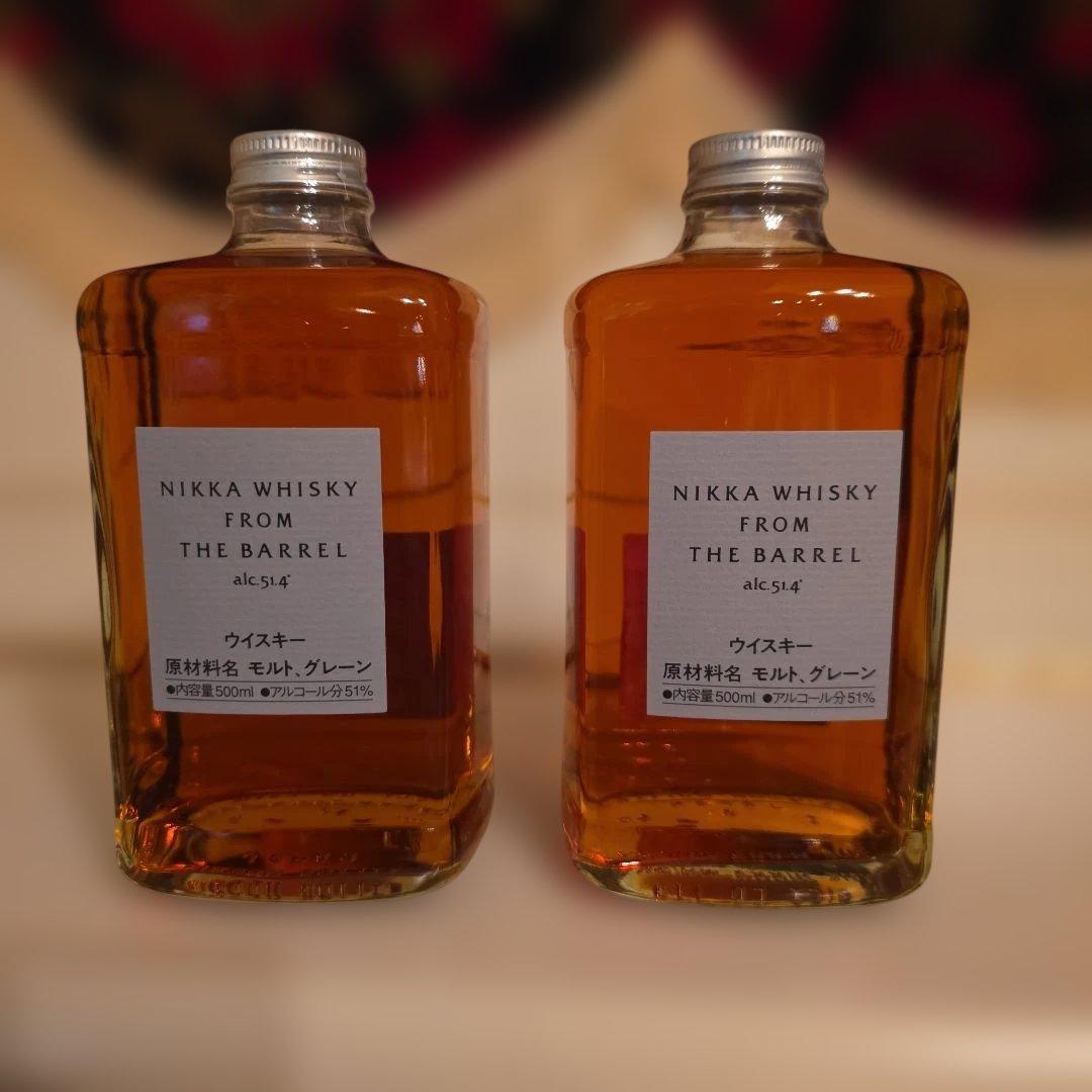 [入手困難] (新)NIKKA FROM THE BARREL 2本<やまや様>