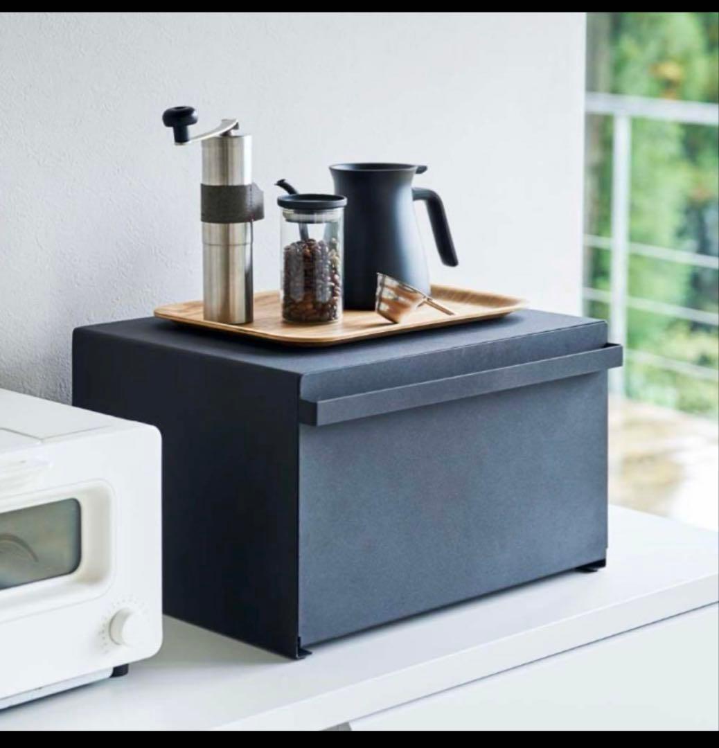 新品　tower ブレッドケース　ヤマザキ　家電　収納