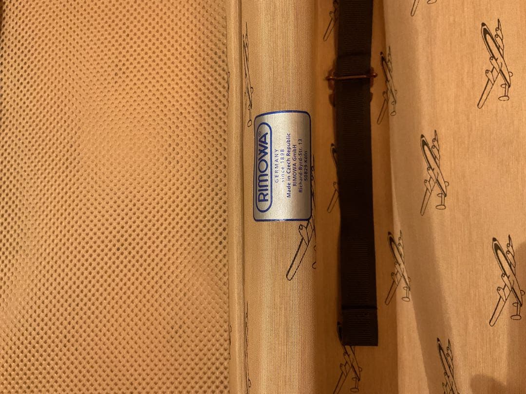 未使用品　希少　リモワxルフトハンザ　クラシックフライト　M 61L