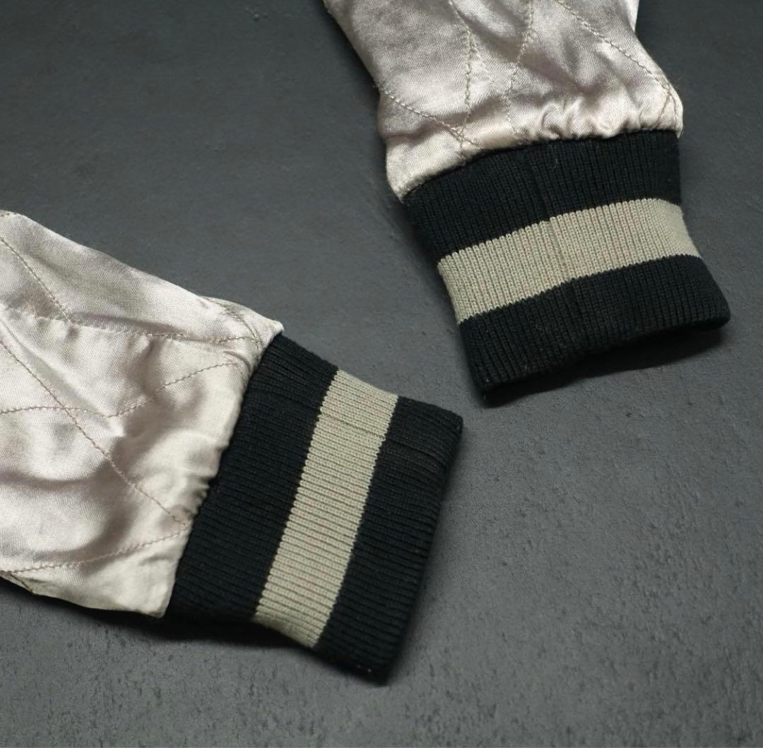 WJK 刺繍 リバーシブル スカジャン