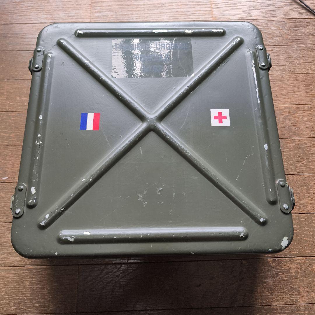 【お洒落収納】フランス軍ファーストエイド　BOX