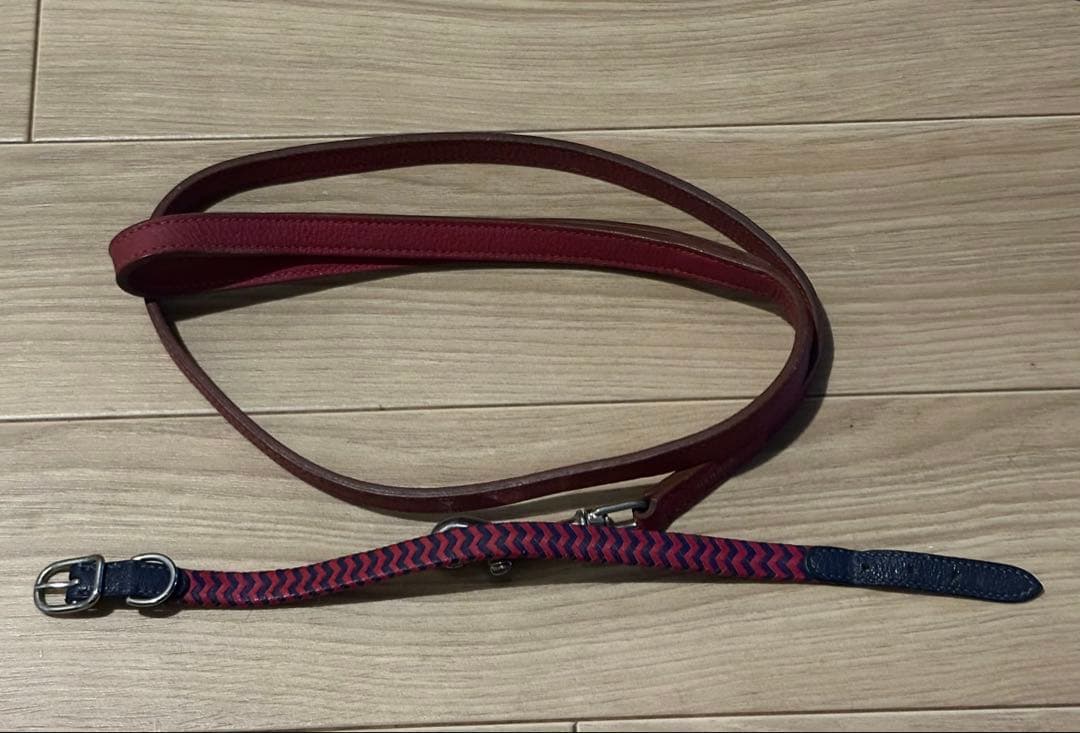 HERMES 犬用　首輪　リード