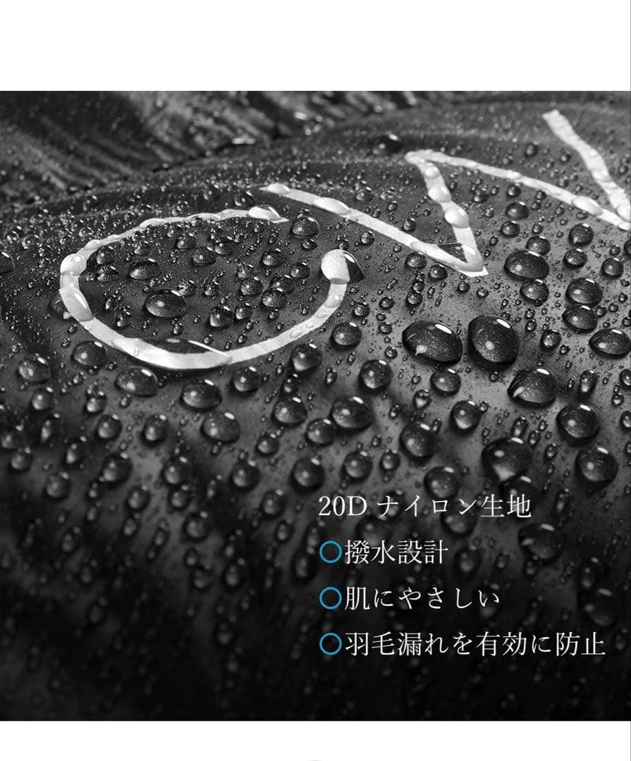 Naturehike CW400 L 寝袋 黒/青 未使用