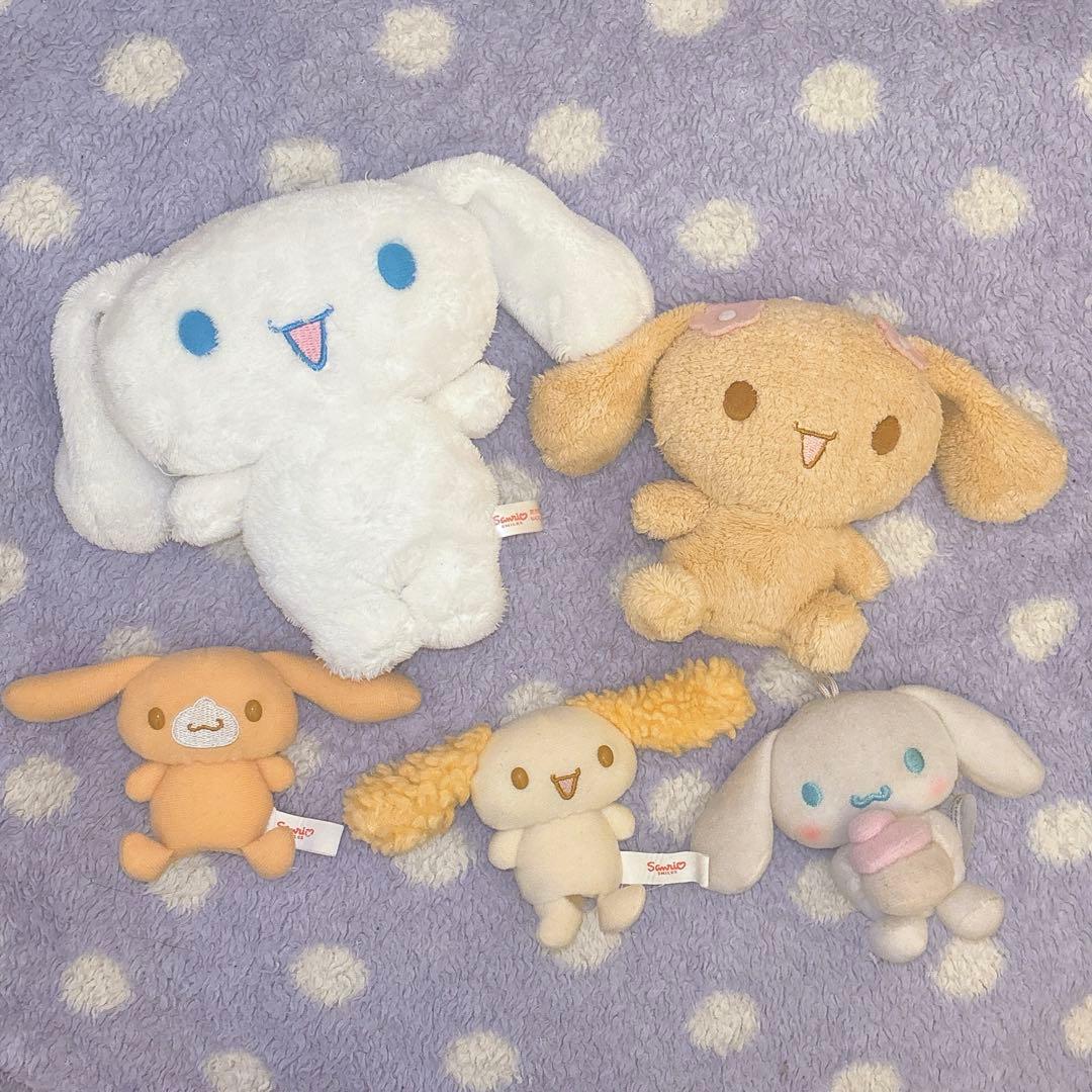 サンリオ シナモロール シナモンフレンズ カプチーノ モカ　シフォン　ぬいぐるみ