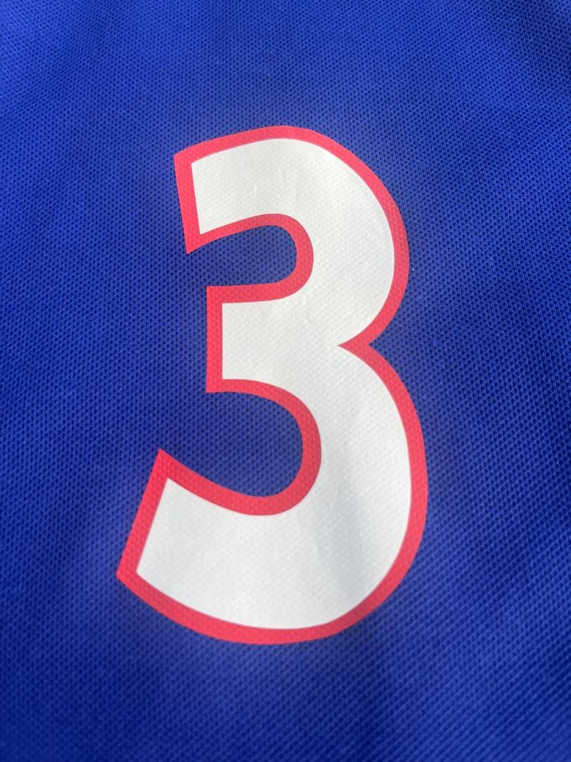 【美品】2001年　日本代表　松田直樹　選手仕様ユニフォーム　サイズO 長袖