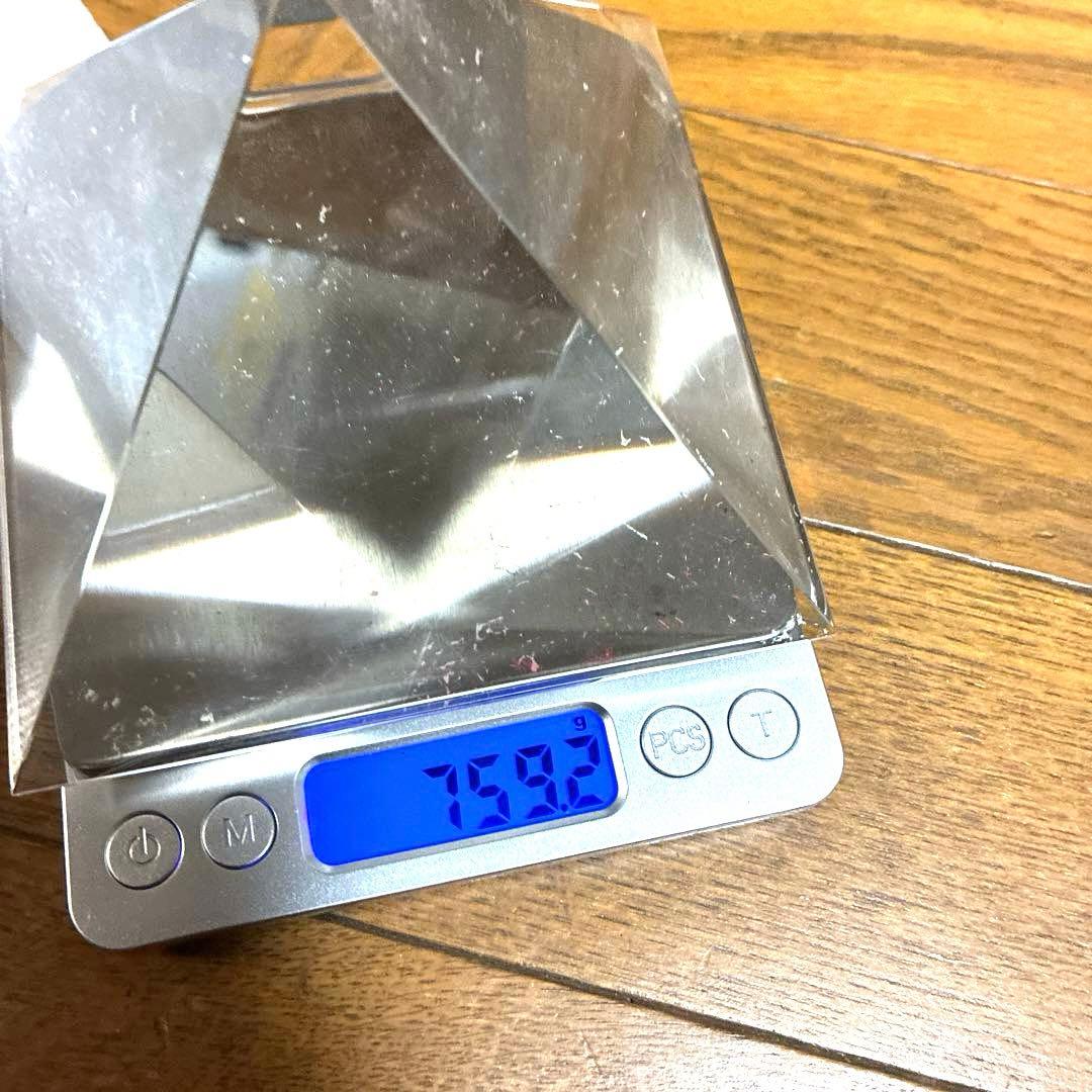 宇宙パワークリスタルピラミッド♡大サイズ♡透明感抜群!! 759g