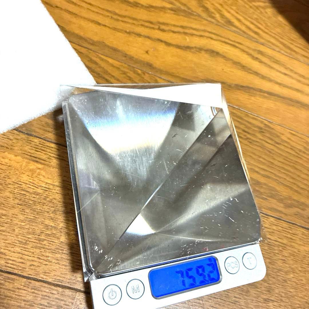 宇宙パワークリスタルピラミッド♡大サイズ♡透明感抜群!! 759g