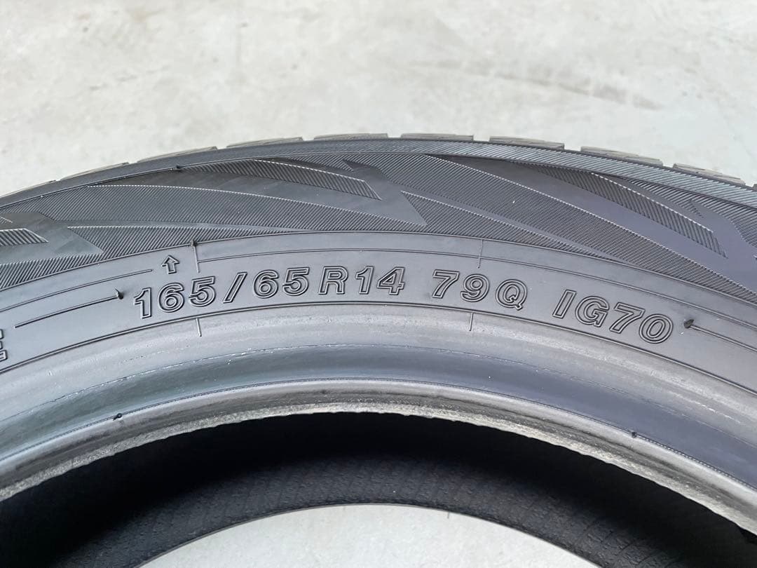【群馬発】165/65R14 2022年 スタッドレス タイヤ 4本 ヨコハマ