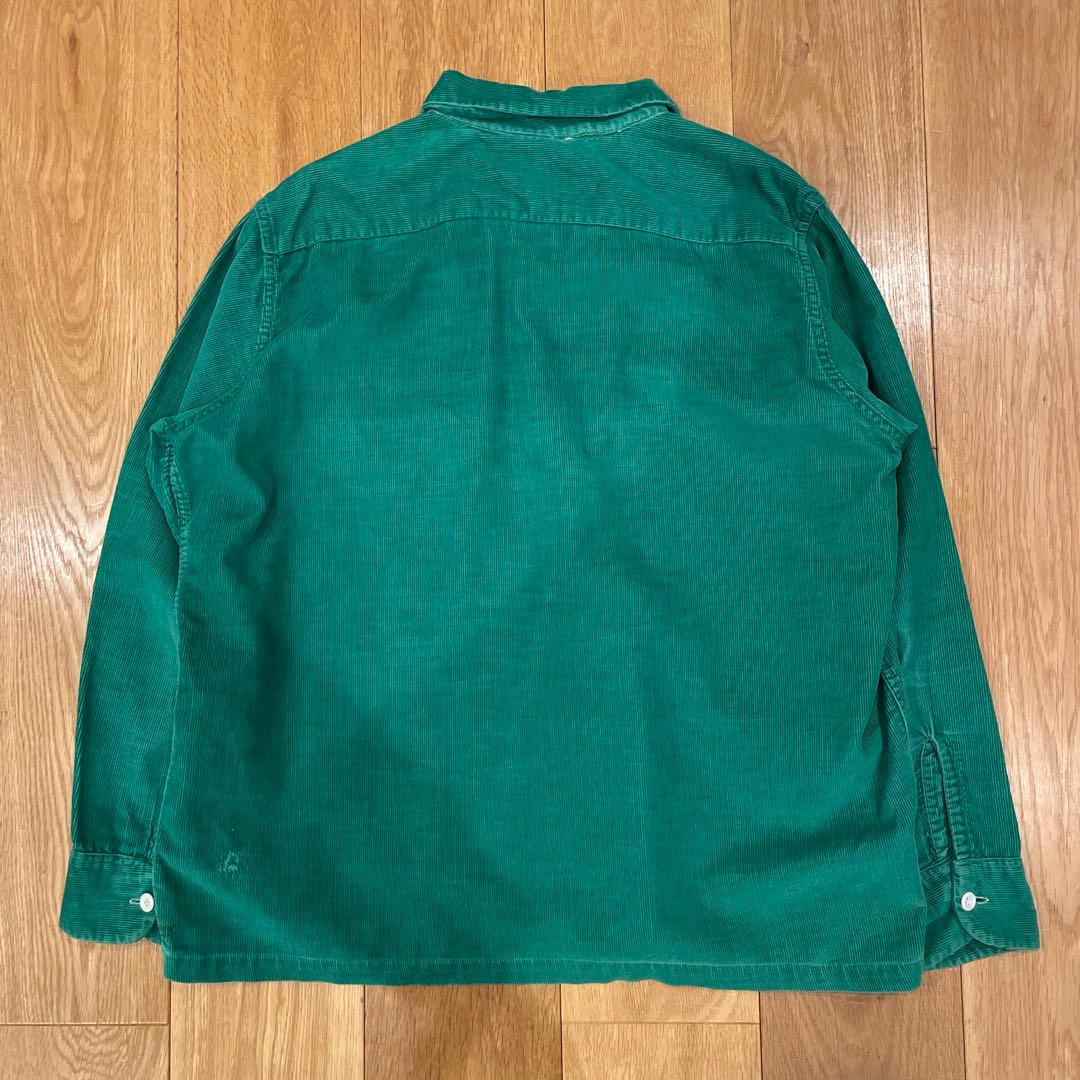 40s 50s コーディロイシャツ　オープンカラー　vintage