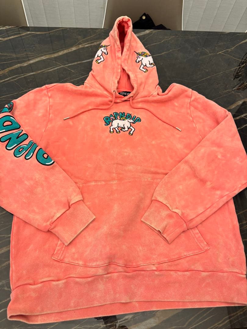 いずみん様分　RIPNDIP パーカー　ピンク