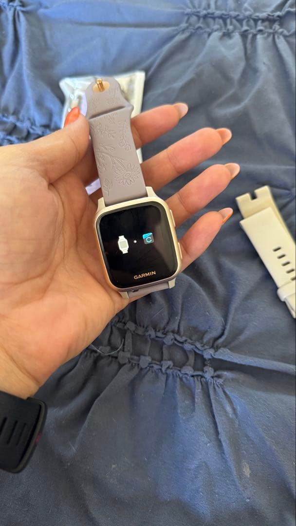 Garmin Venu Sq 本体 + 替えバンド4本付き 美品