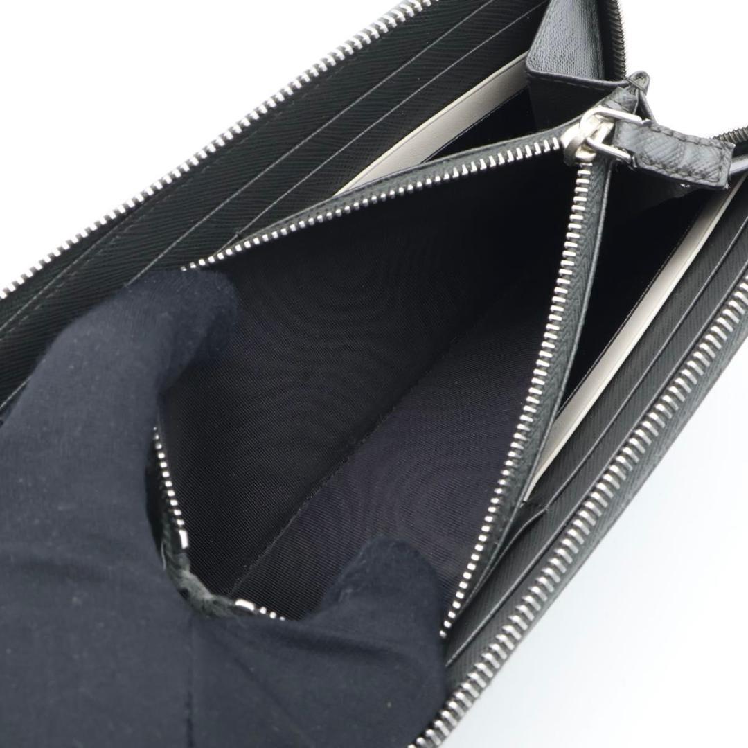 【極美品】PRADA ジップアラウンドウォレット　サフィアーノレザー　長財布
