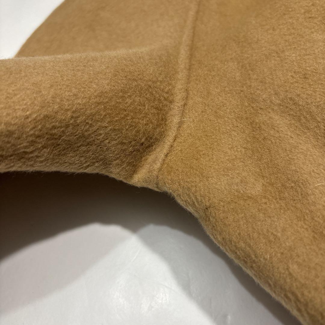 【幻の逸品】バーバリーズ　カシミヤウール　ダブルチェスターコート　金ボタン