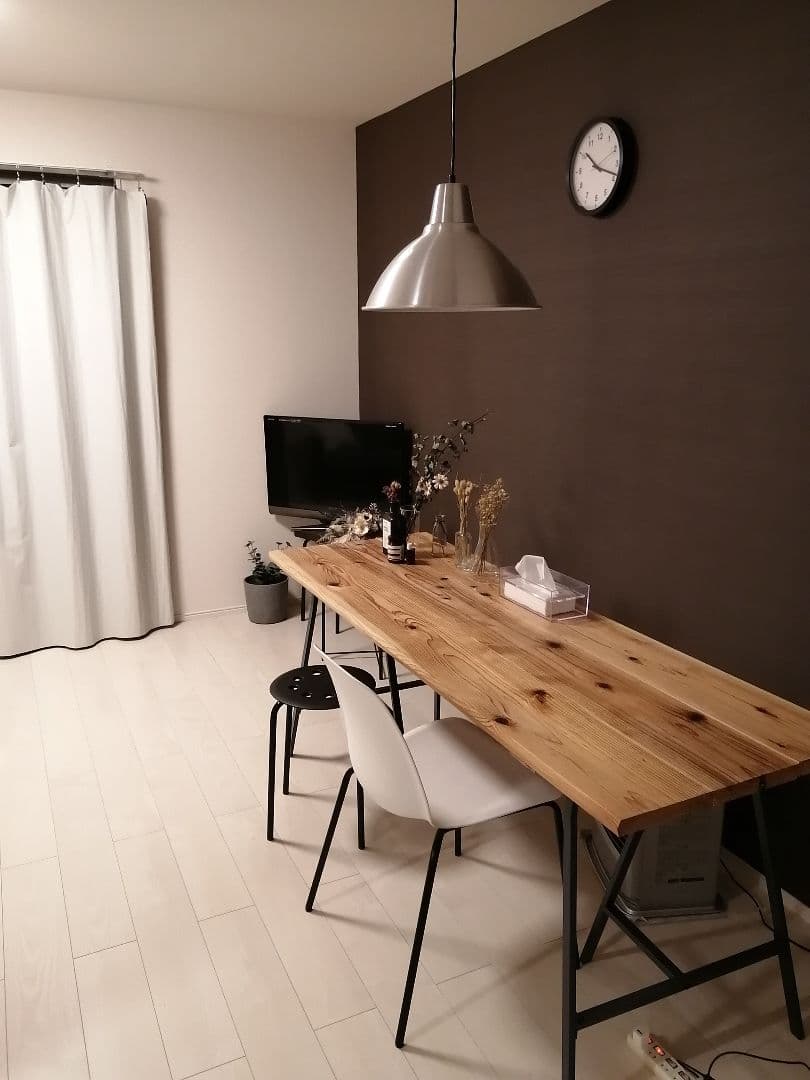 ダイニングテーブル　オリジナル　一部IKEA
