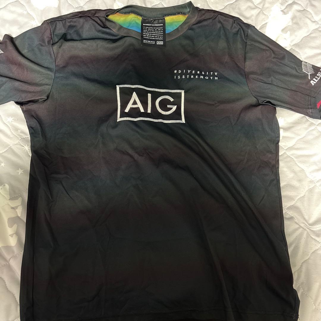 非売品　レア　希少　オールブラックスAIG ラグビーウェア