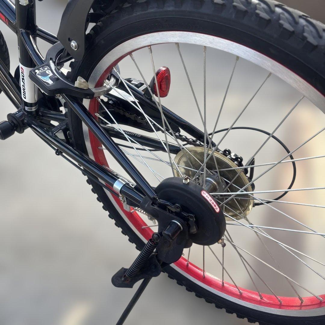 GF ジュニアスポーツバイク ブラック　22インチ