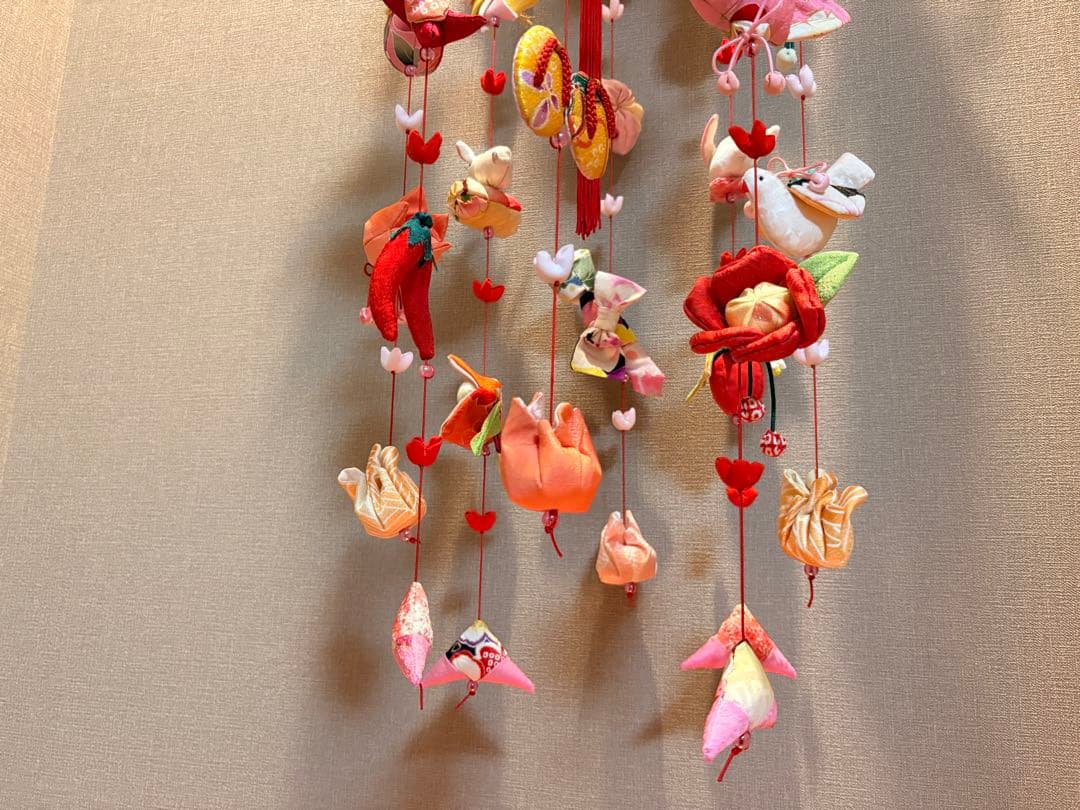 豪華つるし雛No.188・ひな祭り・桃の節句・さげもん吊るし飾り・初節句飾り