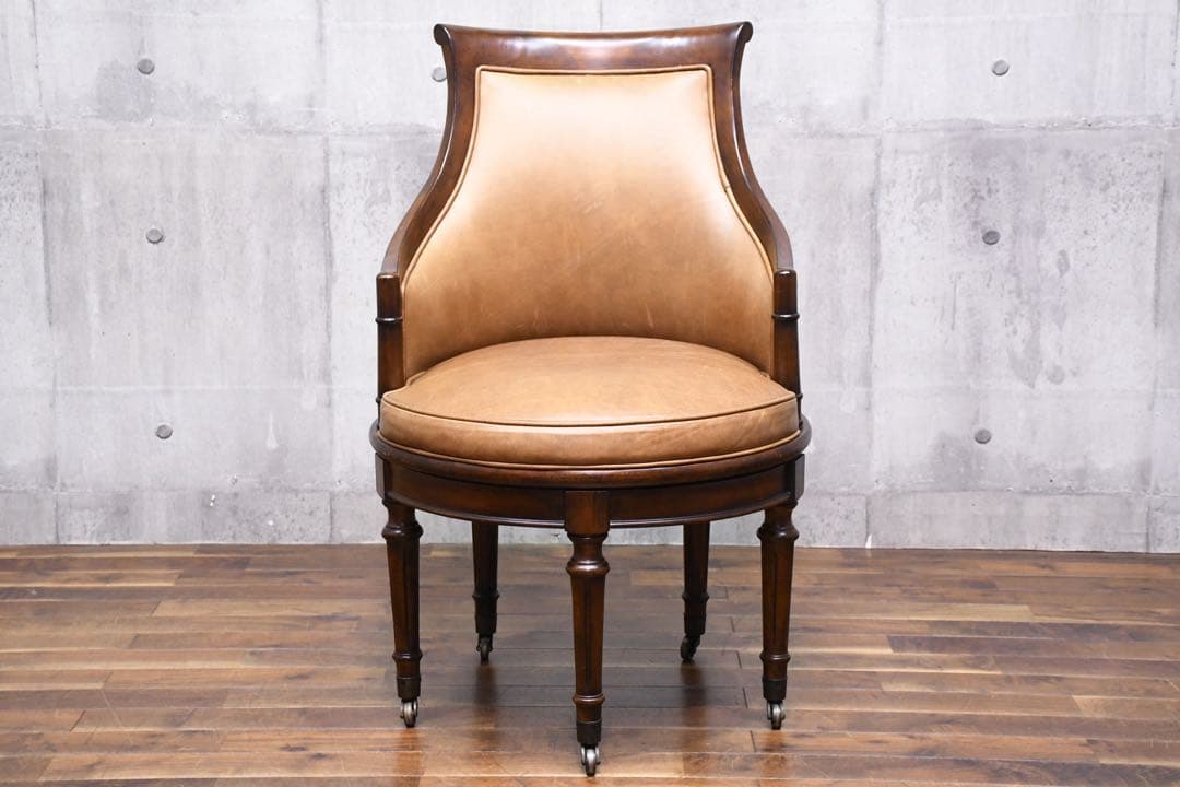 EBC12 ドレクセルヘリテイジ アップホルスタリー キャスター付きデスクチェア