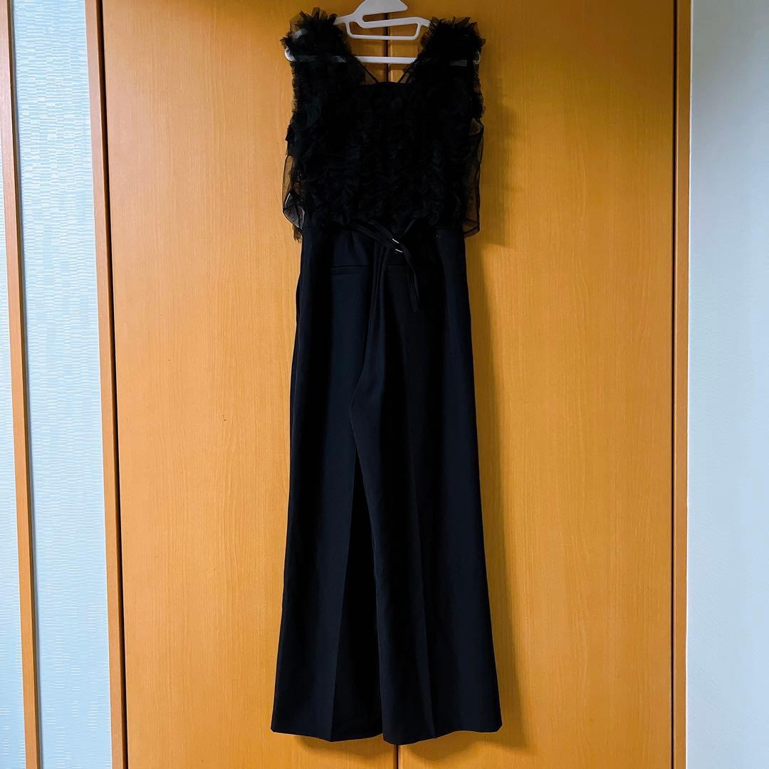 【美品】チュールブラウスセットベアコンビネゾン ブラック 1 フレイアイディー