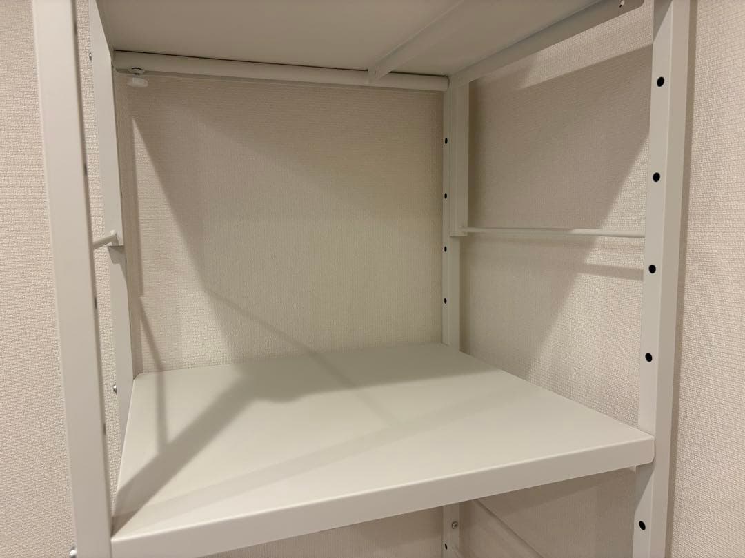 [山善] 突っ張り レンジラック ホワイト RPE-4T(WH)